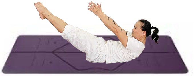Tư thế Con Thuyền Lớn — Yin Yoga