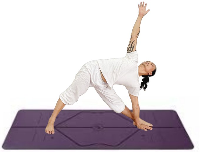Tư thế Tam Giác Duỗi — Yin Yoga